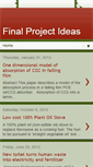 Mobile Screenshot of finalprojectidea.blogspot.com