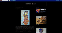 Desktop Screenshot of anithasketchdiary.blogspot.com