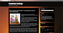 Desktop Screenshot of cendekiacollege.blogspot.com