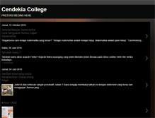 Tablet Screenshot of cendekiacollege.blogspot.com