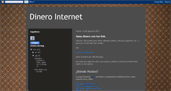 Desktop Screenshot of dinero2011.blogspot.com
