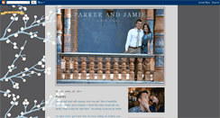 Desktop Screenshot of jamieandparker.blogspot.com