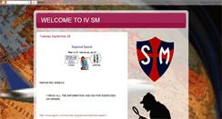 Desktop Screenshot of 4thsm.blogspot.com