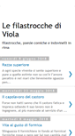 Mobile Screenshot of filastrocchediviola.blogspot.com