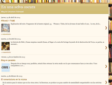 Tablet Screenshot of enunaselvaoscura.blogspot.com