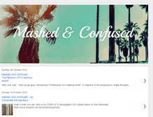 Tablet Screenshot of mashedandconfused.blogspot.com