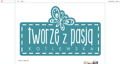 Desktop Screenshot of kotlewska.blogspot.com