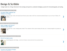 Tablet Screenshot of designandscribble.blogspot.com