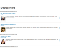 Tablet Screenshot of entertainment1world.blogspot.com