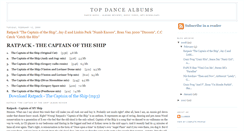 Desktop Screenshot of dancevoices.blogspot.com