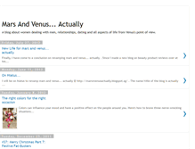 Tablet Screenshot of marsnvenusactually.blogspot.com