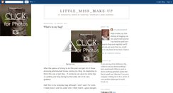 Desktop Screenshot of littlemissmake-up.blogspot.com