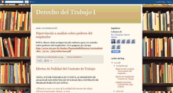 Desktop Screenshot of derecholaboral1urbe.blogspot.com