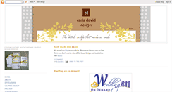 Desktop Screenshot of carladaviddesign.blogspot.com