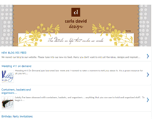 Tablet Screenshot of carladaviddesign.blogspot.com