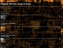 Tablet Screenshot of originalworship.blogspot.com