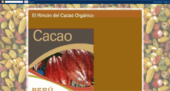 Desktop Screenshot of elrincondelcacao.blogspot.com