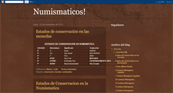 Desktop Screenshot of numismatikos.blogspot.com