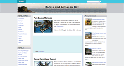 Desktop Screenshot of 1balihotels.blogspot.com