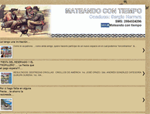 Tablet Screenshot of mateandocontiempo.blogspot.com