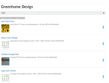 Tablet Screenshot of greenhome-design.blogspot.com