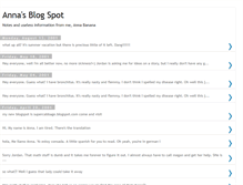 Tablet Screenshot of annabanana.blogspot.com