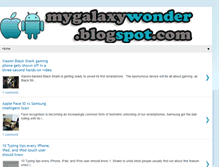 Tablet Screenshot of mygalaxywonder.blogspot.com