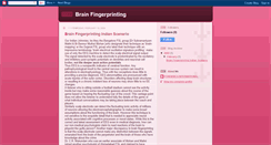 Desktop Screenshot of brainfingerprintingtechnology.blogspot.com