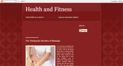 Desktop Screenshot of healthfitness2121.blogspot.com