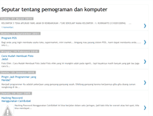 Tablet Screenshot of duniapemograman.blogspot.com
