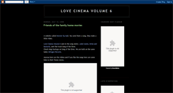 Desktop Screenshot of lovecinemavol6.blogspot.com