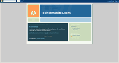 Desktop Screenshot of loshermanitoscom.blogspot.com