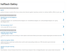 Tablet Screenshot of oakleyhalfbackpy.blogspot.com