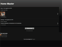 Tablet Screenshot of home-master-hm.blogspot.com