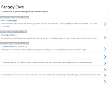 Tablet Screenshot of fantasycove.blogspot.com