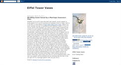 Desktop Screenshot of eiffeltowervases.blogspot.com