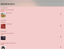 Tablet Screenshot of desiderandum.blogspot.com
