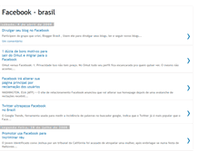 Tablet Screenshot of facebook-brasil.blogspot.com