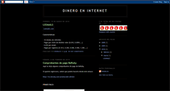 Desktop Screenshot of dineblog-dineroeninternet.blogspot.com