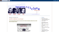 Desktop Screenshot of implantesdeciclone.blogspot.com