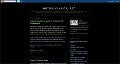 Desktop Screenshot of muzica-etc.blogspot.com
