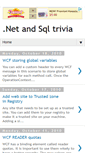 Mobile Screenshot of dotnettrivia.blogspot.com