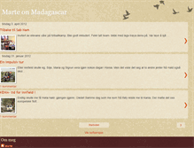 Tablet Screenshot of marteinmadagascar.blogspot.com