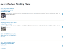 Tablet Screenshot of mercyandmedical.blogspot.com