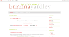 Desktop Screenshot of bbyardleyphotography.blogspot.com