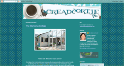 Desktop Screenshot of creadoortje.blogspot.com