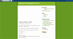 Desktop Screenshot of download-tv-episodes-for-free.blogspot.com