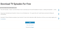 Tablet Screenshot of download-tv-episodes-for-free.blogspot.com