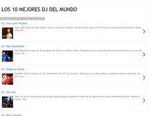 Tablet Screenshot of los10mejoresdjdelmundo.blogspot.com