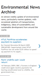 Mobile Screenshot of environmentalnews.blogspot.com